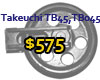 Takeuchi TB 045, TB 145 idler pully wheel on sale